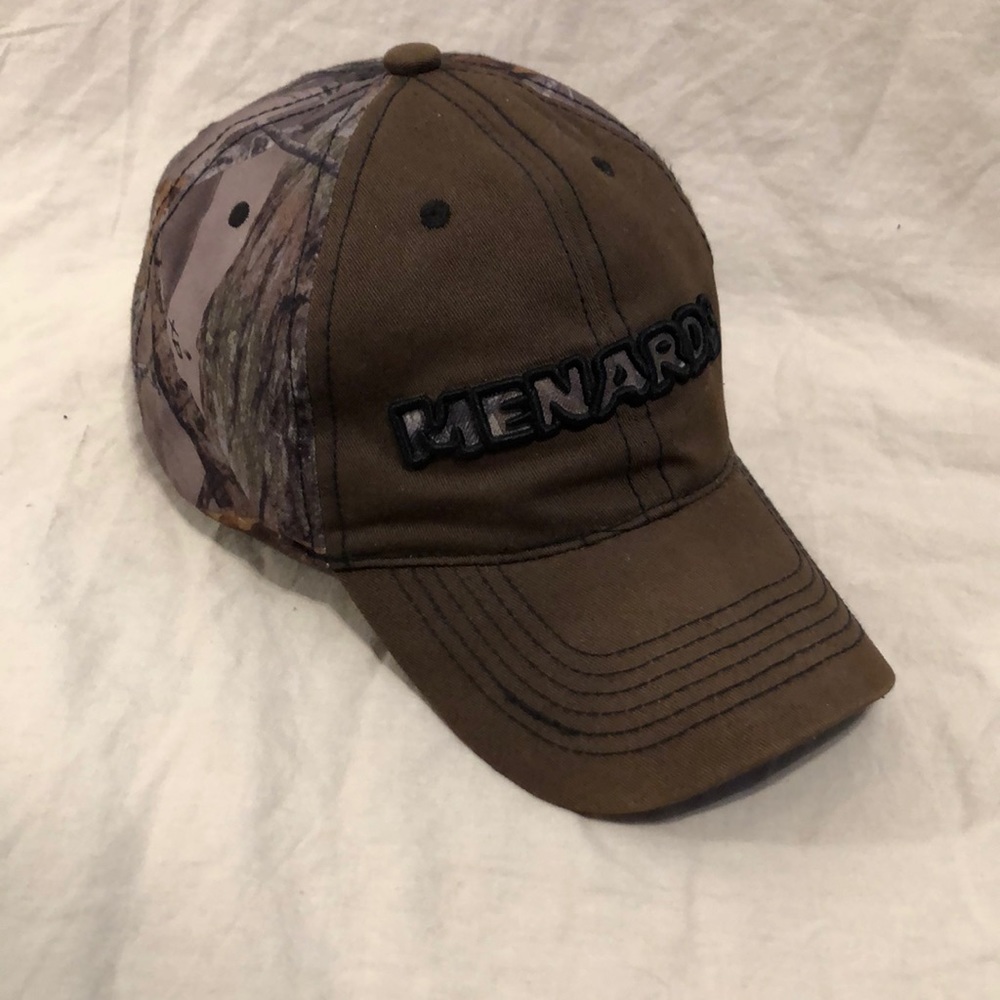 Woodland Camo Menards cap